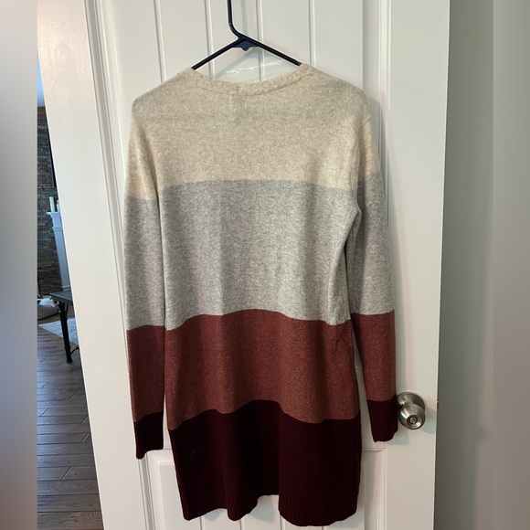 A New Day Color Block Cardigan NWT - Picture 8 of 10